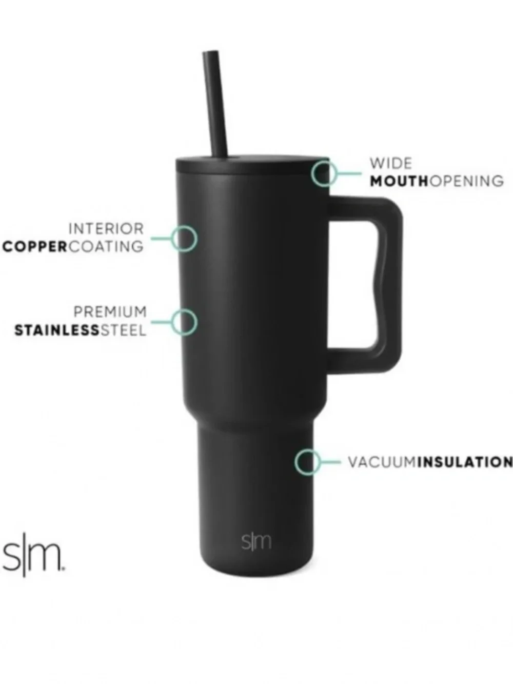 Simple Modern MICHIGAN STATE SPARTANS 40oz Trek stainless Tumbler